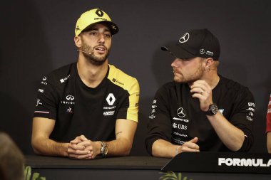 Monte CARLO, Monako - 23RD-26 Mayıs 2019 Monako GP 2019. Daniel Ricciardo, Avustralya, Renault.