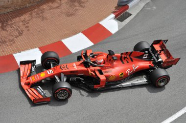 Monte CARLO, Monako - 23RD-26 Mayıs 2019 Monako GP 2019. Max Verstappen, Hollanda, Kızıl Boğa.