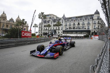 Monte CARLO, Monako - 23RD-26 Mayıs 2019 Monako GP 2019. Alexander Albon, İngiltere, Toro Rosso.