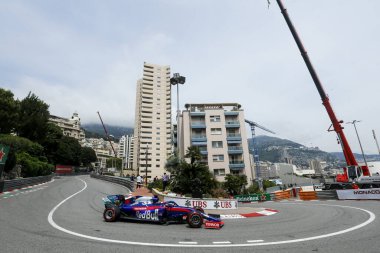 Monte CARLO, Monako - 23RD-26 Mayıs 2019 Monako GP 2019. Daniil Kvyat, Rusya, Toro Rosso.
