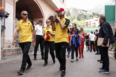 Monte CARLO, Monako - 23RD-26 Mayıs 2019 Monako GP 2019. Daniel Ricciardo, Avustralya, Renault.