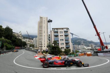 Monte CARLO, Monako - 23RD-26 Mayıs 2019 Monako GP 2019. Max Verstappen, Hollanda, Kızıl Boğa.