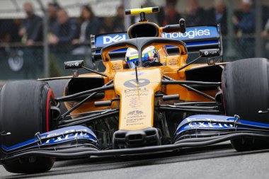 Monte CARLO, Monako - 23RD-26 Mayıs, 2019: 2019 Monako GP. Lando Norris, İngiltere, Mclaren.
