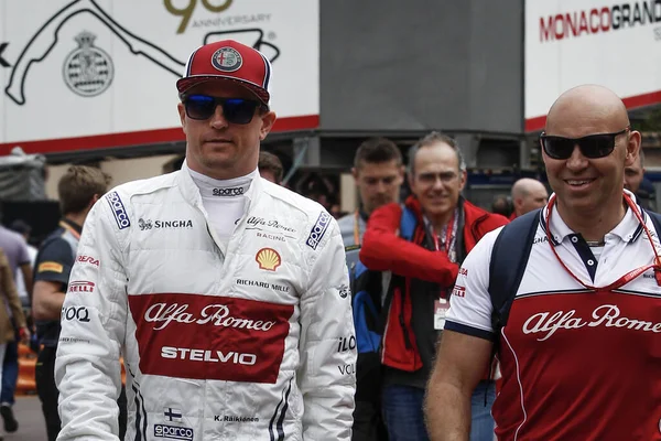 Monte Carlo Monaco 23Rd 26Th May 2019 Mónaco 2019 Kimi —  Fotos de Stock