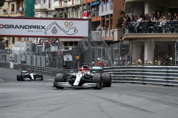 Monte Carlo Monako 23Rd Mayıs 2019 Monako 2019 Lewis Hamilton — Stok fotoğraf