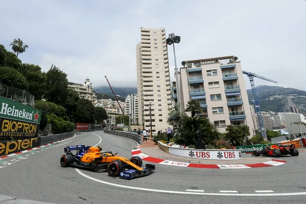 Monte Carlo Monaco 23Rd 2019 2019モナコGp イングランドのランド ノリスマクラレン — ストック写真