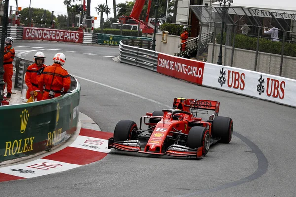 Monte Carlo Monako 23Rd Mayıs 2019 Monako 2019 Charles Leclerc — Stok fotoğraf