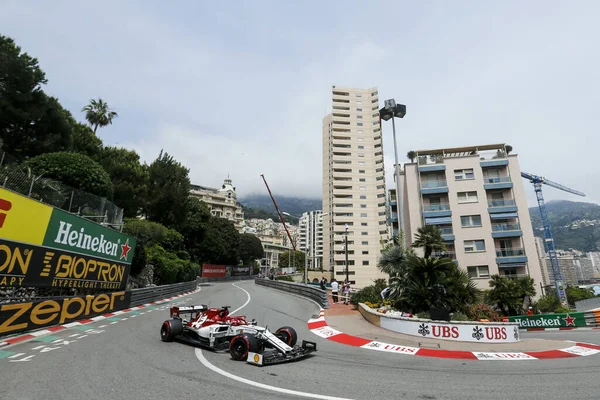 Monte Carlo Monako 23Rd Mayıs 2019 Monako 2019 Kimi Raikkonen — Stok fotoğraf