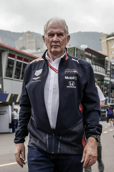 Monte Carlo Monaco Mai 2019 Monaco 2019 Helmut Marko Red — Photo