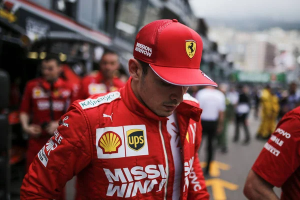 Monte CARLO, Monako - 23RD-26 Mayıs 2019 Monako GP 2019. Charles Leclerc, Monako, Ferrari.