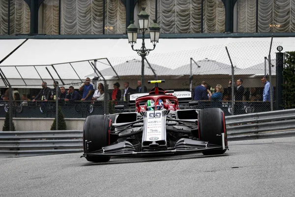 Monte CARLO, Monako - 23RD-26 Mayıs 2019 Monako GP 2019. Antonio Giovinazzi, İtalya, Alfa Romeo.
