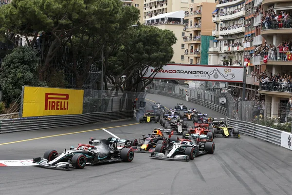 Monte Carlo Monako 23Rd Mayıs 2019 Monako 2019 Yarış Başlasın — Stok fotoğraf