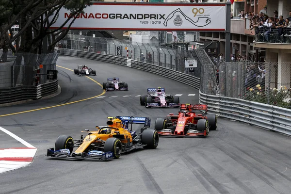 Monte Carlo Monaco Mai 2019 Monaco 2019 Lando Norris Angleterre — Photo