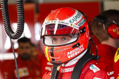 Monte CARLO, Monako - 23RD-26 Mayıs 2019 Monako GP 2019. Sebastian Vettel, Almanya, Ferrari.