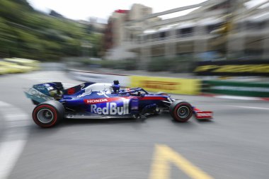 Monte CARLO, Monako - 23RD-26 Mayıs 2019 Monako GP 2019. Daniil Kvyat, Rusya, Toro Rosso.