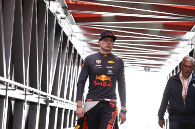 Monte CARLO, Monako - 23RD-26 Mayıs 2019 Monako GP 2019. Max Verstappen, Hollanda, Kızıl Boğa.