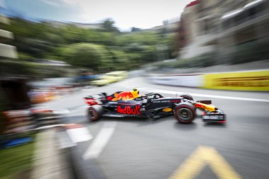 Spielberg, Avusturya - 28 / 30 Haziran 2019. Avusturya 'nın GPS' i. Max Verstappen, Hollanda, Aston Martin Red Bull Yarışı sürücüsü.