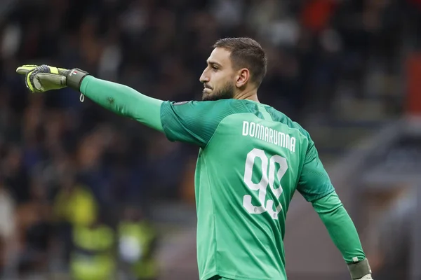 Milan Italien Nov 3Rd 2019 Gianluigi Donnarumma Målvakt Milano — Stockfoto