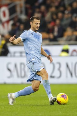 MILAN, ITALY - NOV 3RD 2019: Stefan Radu, Romanya, Lazio.