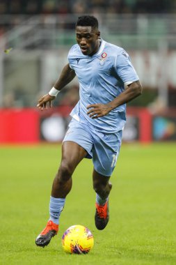 MILAN, ITALY - NOV 3RD 2019: Bastos, Angola, Lazio.