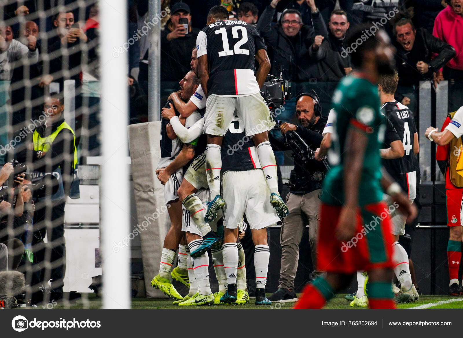 Турин Октября Чемпионы Уефа Лига Ювентус Lokomotiv Moscow Игроки.