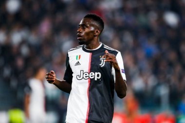 TURIN, İTALYA - 22 EKİM 2019. UEFA CHAMPIONS Liderliği, JUVENTUS LOKOMOTIV MOSCOW 2-1: Blaise Matuidi, Fransa, Juventus.