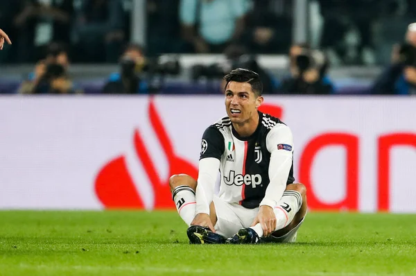 Turin Talya Eki 2019 Uefa Champions League Juventus Karşı Lokomotiv — Stok fotoğraf