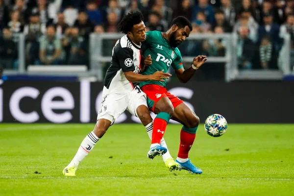 Turyn Włochy Październik 22Nd 2019 Uefa Champions League Juventus Lokomotiv — Zdjęcie stockowe