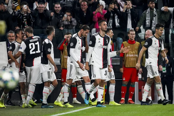 Turin イタリア 2019年10月22日 Uefa Champions League Juventus Lokomotiv Moscow パウロ — ストック写真
