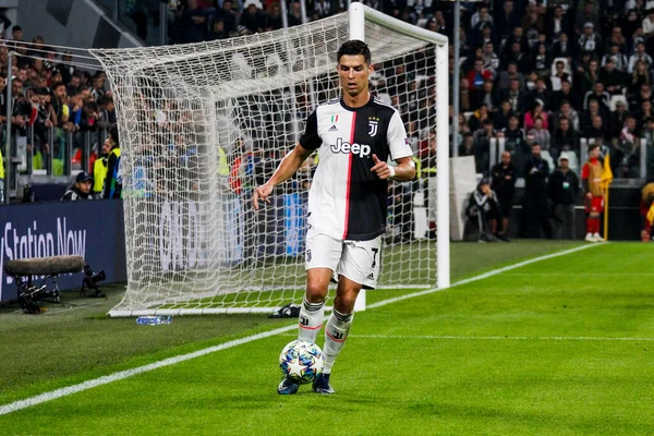 意大利 2019年10月22日 Uefa Champions League Juventus Lokomotiv Moscow Cristiano Ronaldo — 图库照片