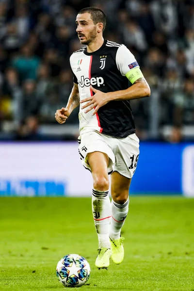 Turyn Włochy Październik 22Nd 2019 Champions League Juventus Przeciwko Lokomotiv — Zdjęcie stockowe