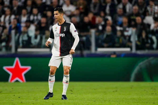 意大利 2019年10月22日 Uefa Champions League Juventus Lokomotiv Moscow Cristiano Ronaldo — 图库照片