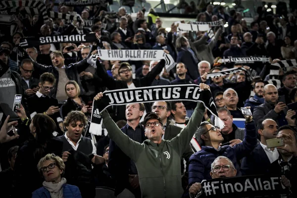 Turin イタリア 2019年10月22日 Uefa Champions League Juventus Lokomotiv Moscow サポーター — ストック写真