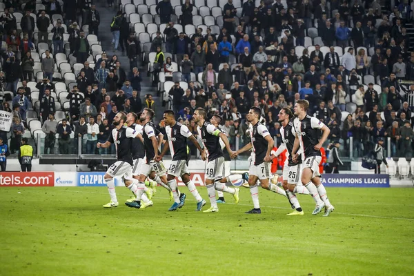 Turin Itália Outubro 2019 Uefa Champions League Juventus Lokomotiv Moscow — Fotografia de Stock