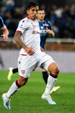 Bergamo, İtalya. 03 Kasım 2019. Campionato Italiano Serie A, Atalanta-Cagliari 0-2. Christian Oliva, Cagliari.