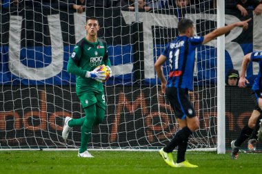 Bergamo, İtalya. 23 Kasım 2019. Campionato Italiano Serie A. Atalanta, Juventus 1-3 'e karşı. Pierluigi Gollini, kaleci Atalanta.