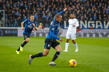 Bergamo, İtalya. 03 Kasım 2019. Campionato Italiano Serie A, Atalanta-Cagliari 0-2. Timothy Castagne, Atalanta.