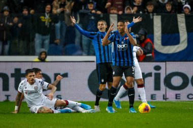 Bergamo, İtalya. 03 Kasım 2019. Campionato Italiano Serie A, Atalanta-Cagliari 0-2. Timothy Castagne, Atalanta.