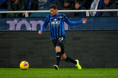 Bergamo, İtalya. 23 Kasım 2019. Campionato Italiano Serie A. Atalanta, Juventus 1-3 'e karşı. Hans Hateboer, Atalanta.