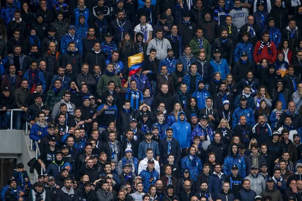 Bergamo Itália Dezembro 2019 Jogo Futebol Campionato Italiano Serie Atalanta — Fotografia de Stock