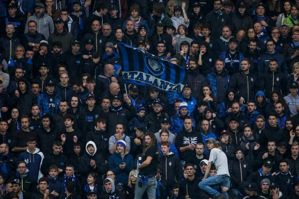 Bergamo Itálie Prosince2019 Fotbalový Zápas Campionato Italiano Serie Atalanta Milan — Stock fotografie