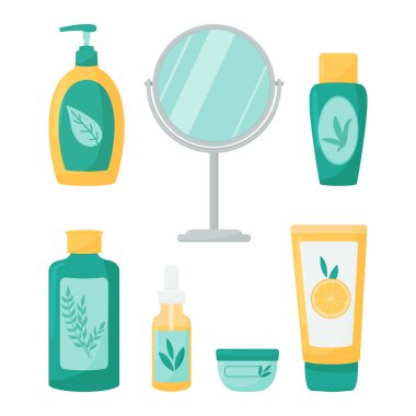 Evde bakım ve kişisel temizlik için kozmetik ürünleri