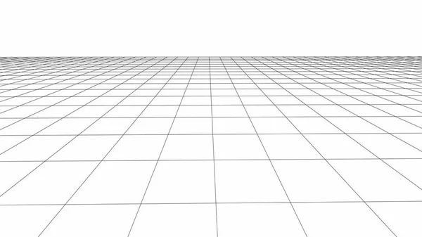 Vector Mesh Background Abstract Perspective Grid — Stock Vector