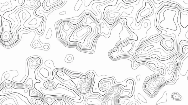 Mapa Topográfico Sobre Fundo Branco Mapa Grelha Vetorial — Vetor de Stock