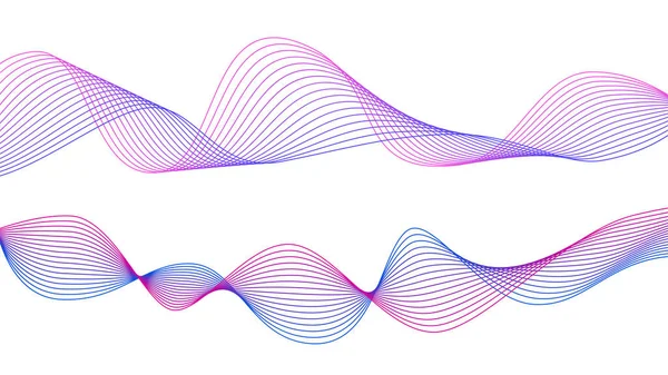 ondas de sonido arte vectorial