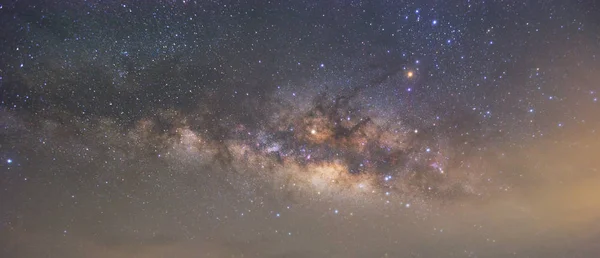 Clearly milky way on night sky with a million star — Stock Photo, Image