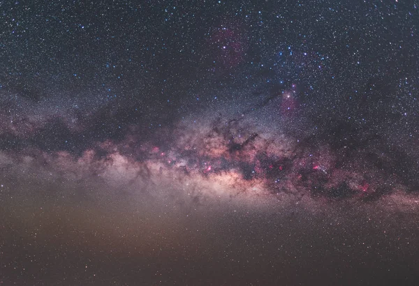 Vía Claramente Lechosa Cielo Nocturno —  Fotos de Stock