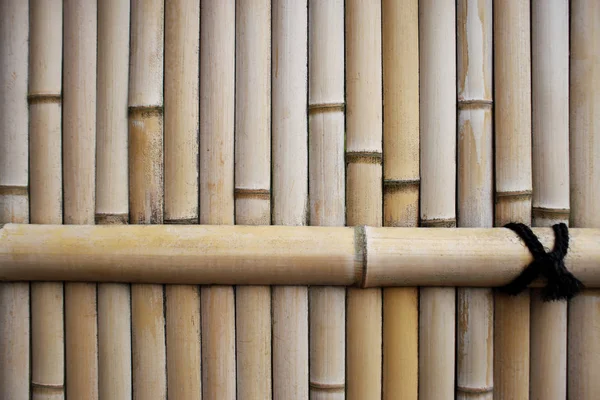 传统的竹篱笆，亚洲风格，为背景. — 图库照片