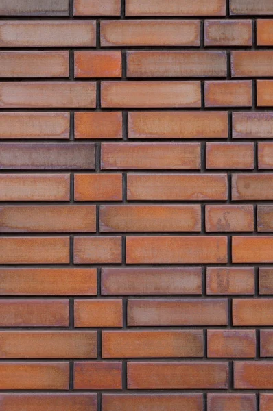 Brown brick wall for background. — Stock Photo, Image