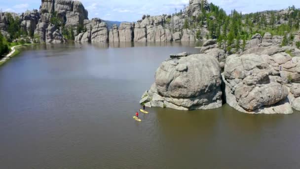 Pedane Custer State Park South Dakota — Video Stock